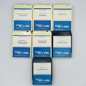 8 Track Tapes Dial A Story Library - Good Condition -Not Tested Rare Collectable - Imagen 1 de 4