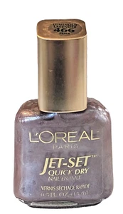 L'oreal Jet Set Quick Dry Nail Enamel Polish 466 LUMINOUS LAVENDER, Perle "HTF" - Picture 1 of 2