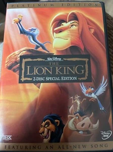The Lion King (DVD, 2003, 2-Disc Set, Platinum Edition) - Bild 1 von 2