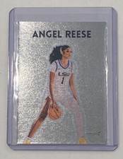 Angel Reese Platinum Plated Future Stock LSU Tigers Rookie Card 1/1