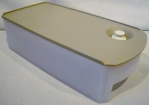 Tupperware #1 Regal Smart Rechteck Kanister Behälter 2,5 Tassen mit Deckel 5194 - Bild 1 von 16
