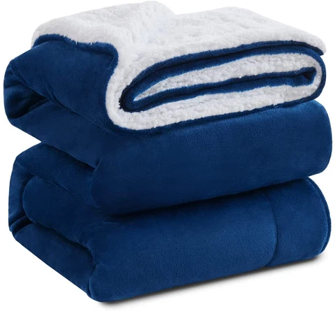 KAWAHOME Sherpa Fleece Blanket Super Soft Extra Warmest and Heavy Thick Winter 5 Cover