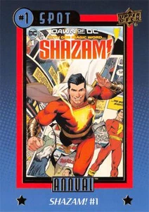 Upper Deck 2023-24 DC Comics Annual #1 SPOT Insert N1S-5 / SHAZAM! #1 - Picture 1 of 2