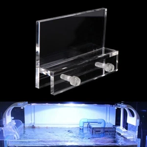 1pc Aquarium Clear Fish Tank LED Light Holder Lamp Fixtures Support Stand FT - Picture 1 of 6