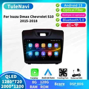 For Isuzu D-MAX DMAX Chevrolet S10 Auto Radio Carplay GPS Car Multimedia Player - Picture 1 of 32