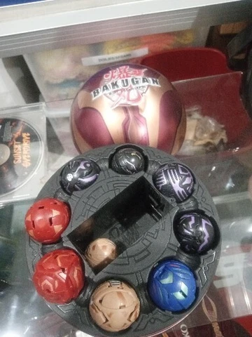 Bakugan Brawlers With Ball Tin Cover