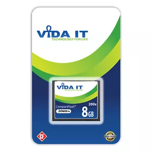 New High-Speed Superior Quality 8GB CF Compact Flash Memory Card 200x 30MB/s UK - Picture 1 of 7