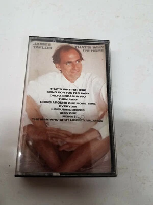 JAMES TAYLOR THAT'S WHY I'M HERE CASSETTE TAPE - Image 1 of 4