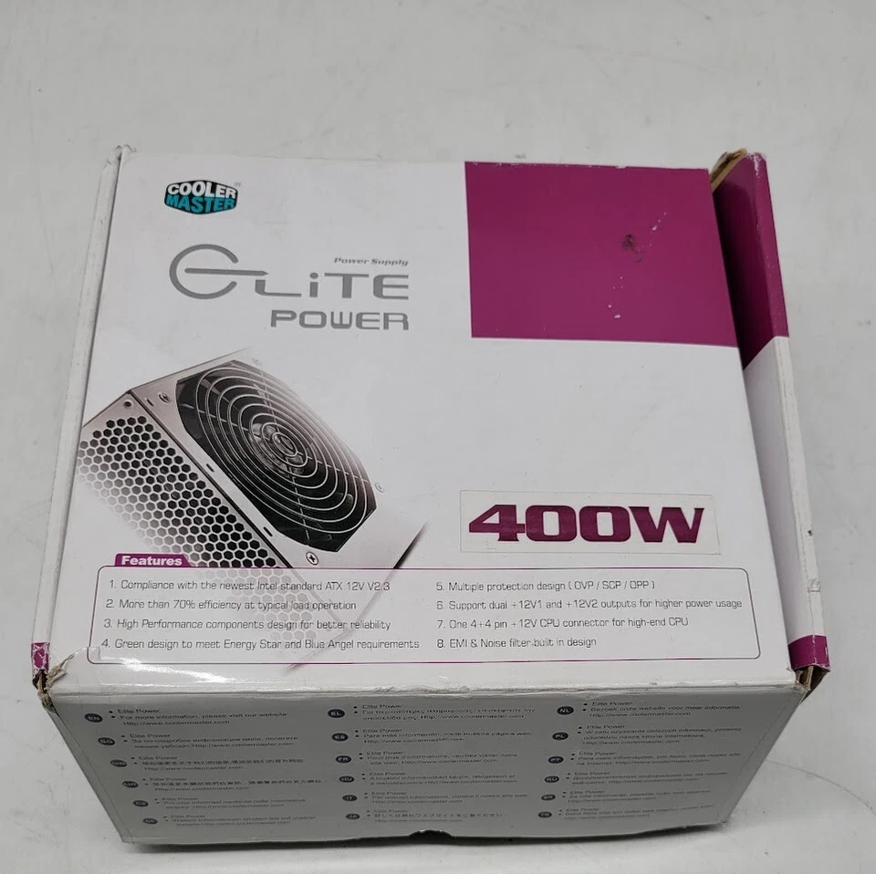 COOLER MASTER RS-400-PSAR-I3 POWER SUPPLY - Image 1 of 4