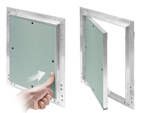 Panneaux d'accès en plâtre avec cadre en aluminium hache d'inspection porte de révision - Photo 1/6