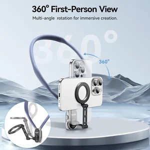 Neck Halter Max POV Angle Lazy Holder Live For Magsafe Magnetic Mobile Phone AU - Photo 1 sur 17
