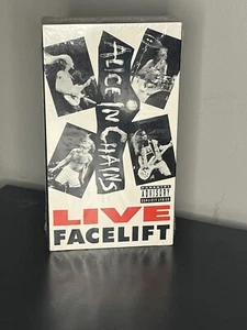 ALICE IN CHAINS Live Facelift VHS Brand New Sealed Vintage 1991 - Picture 1 of 5