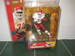Figura de novato McFarlane Priest Holmes Kansas City Chiefs NFL Serie 6 SELLADA - Imagen 1 de 1