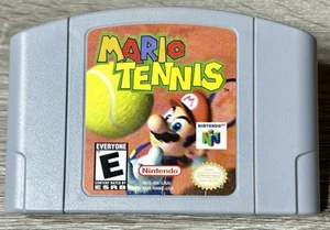 Mario Tennis (Nintendo 64, 2000) Cartridge Only. Cleaned, Tested & Working - Picture 1 of 9