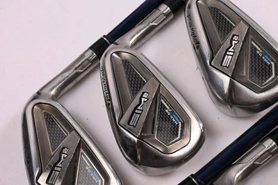 Taylormade SIM2 Max OS Irons / 5-PW / Regular Flex Fujikura Ventus Blue 6 Shafts - Image 1 of 4
