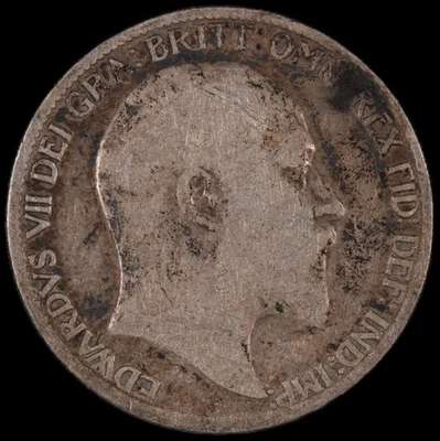 United Kingdom - 6 Pence - 1903 - KM#799 - Silver .925 - Image 1 of 3