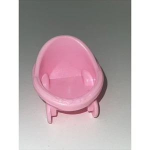 Fisher-Price Loving Family Puppenhaus Ersatz Rosa Baby Puppenbuggy Kinderwagen - Bild 1 von 5