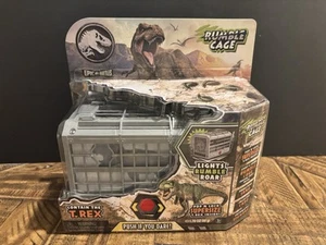 Jurassic World Captivz Epic Battles T-Rex Jaula Rumble con Luces y Sonidos WOW - Imagen 1 de 4