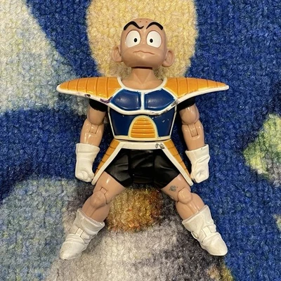 Фигурка Dragon Ball Z KRILLIN Toy Jakks Striking Z Fighters 4 дюйма 2003 б/у ношенная - Изображение 1 из 4