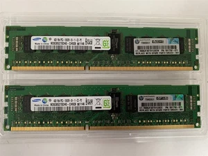 Samsung 8GB (2x4GB) 4GB 1Rx4 PC3-10600R DDR3 DIMM Ram Server Memory - Picture 1 of 1