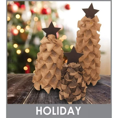 Allen Company Folded & Precut Jute Burlap Craft Fabric, 46"W x 2-Yards 100% Jute - Image 1 of 4