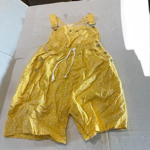 Vintage Choices From Gitano Girls Yellow Overall Size Large - Picture 1 of 5