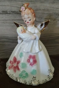 HTF Vintage Josef Originals Angel Infant Baby Ceramic Nursery Night Light Japan - Picture 1 of 15