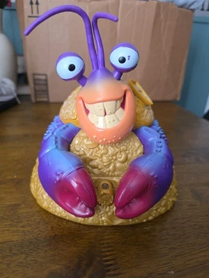 Disney Moana Tamatoa Jewelry Box Ring Crab Singing Shiny Sparkle Figurine WORKS - Image 1 of 4