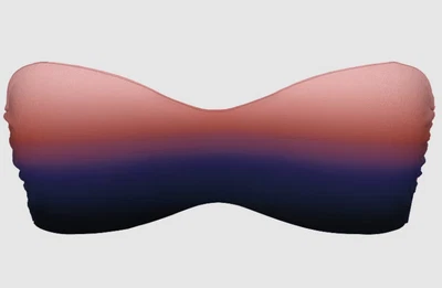 Top de bikini Victoria's Secret Swim Archives Sunset Ombré sin tirantes bandeau talla M Foto 1 de 4