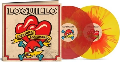 WEA SPAIN Loquillo - Corazones Legendarios - Red & Yellow Splatter Vinyl [New Vinyl LP] Co
