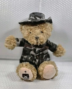 "Oso de peluche hermético ZZZ Bears, insignia Sgt, uniforme camuflaje digital, 15"" T, usado en excelente estado" - Imagen 1 de 8