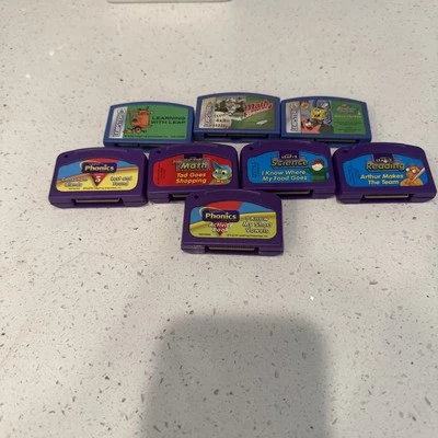 Lot of 11 LeapFrog Leap Frog Variety Games & Learning Educational Cartridges - Image 1 of 4