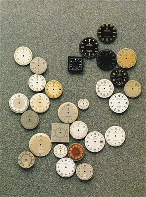 Reloj Rolex 1989 impresión vintage acero dorado caras reloj arte placa imagen Foto 1 de 4