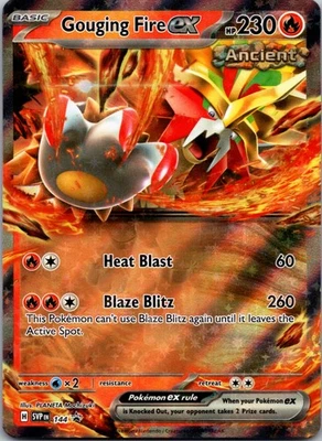 Gouging Fire ex Promo SV: Scarlet & Violet Promo Cards 144 NM - Image 1 of 2