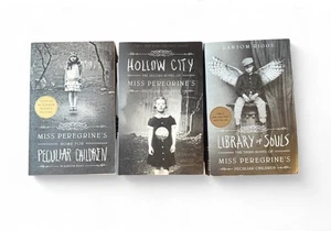 First Edition Miss Peregrines Home For Peculiar Children Books 1-3 Paperback - Picture 1 of 2