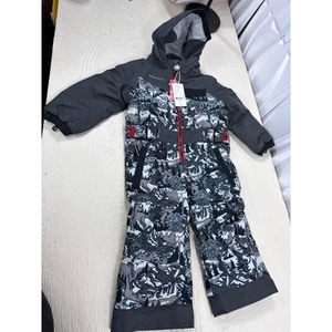 Obermeyer Quinn One-Piece Ski Suit Kids Size 4 | High Alpine | I-Grow NEW - Picture 1 of 8