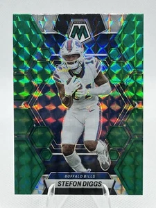 2023 Panini Mosaic - [Base] - Green Mosaic Prizm #22 - Stefon Diggs - Bild 1 von 2