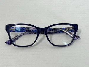 GUESS GU2781 090 Shiny Blue Plastic Cat Eye 52-16-140 Eyeglasses Frame Only - Picture 1 of 6