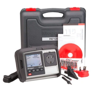 Megger PAT120 Handheld Portable PAT Tester with Probe, Clip and Case - Picture 1 of 2