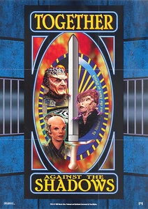 BABYLON 5 SERIES 2 1996 U PICK SINGLE NIGHTWATCH INSERT POSTERS P1, P4 ETC CARD - Picture 1 of 8