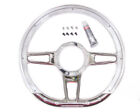 Steering Wheel Formule D-Shaped 14in Polished BILLET SPECIALTIES 29409