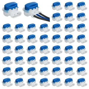 Electrical IDC 314-BOX Pigtail 3 Wire Connector, Self-Stripping Moisture-Resista - Picture 1 of 12