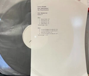 Captain Beefheart - THE LOST BROADCASTS - TEST PRESSING LP - RARE AND NEW - Picture 1 of 1
