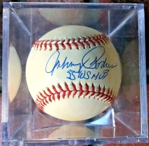 Johnny Podres (Dodgers)Autographed PSA/DNA Authenticated Baseball & Display Case - Picture 1 of 6