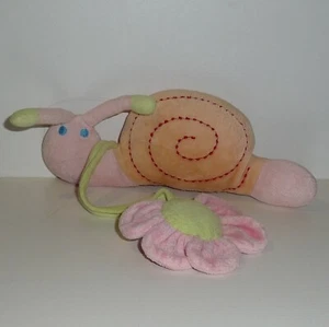 Doudou Escargot - Rose vert - Bild 1 von 1