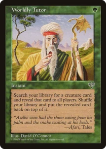 Worldly Tutor X (1) MTG Mirage Excellent/Near Mint - U255 - 4RCards - Picture 1 of 1