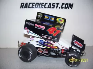 Jason Johnson #41 2021 Sprint car 1/18 "Ragin Cajun" RARE ~ Only 48 produced - Picture 1 of 3