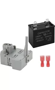 W10189190Refrigerator Start Device Relay Combination, Compressor Run Capacitor - Picture 1 of 6
