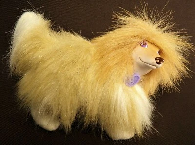 Juguete de peluche Mattel Barbie mascota perro Collie Lassie 1995 ¡FUNCIONA! ¡Belleza usada en excelente estado!! Foto 1 de 4