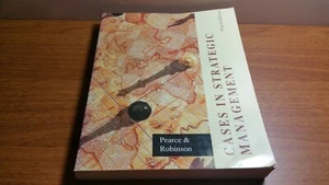 Cases in Strategic Management Pearce & Robinson Fourth Edition - Picture 1 of 1